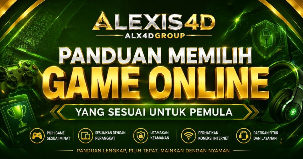 Panduan memilih game online ALEXIS4D yang sesuai untuk pemula